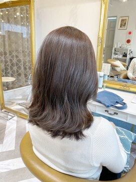 ロンドアベニール 北千住(Lond avenir) ブリーチなし　まろベージュ　西田大樹