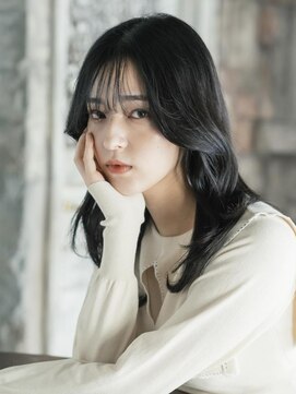 ミンクス 青山店(MINX) 顔まわりをエギョモリにした リラクシーロング