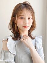 アグノス 青山(Agnos) 大人かわいい美髪こなれミディ縮毛矯正ネビージュ髪質改善