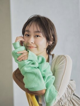 フィルムス 横浜(FILMS) ココアベージュ/黒髪/クラゲヘアー/オリーブグレー/ボブ/横浜