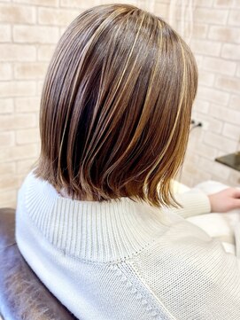 ヴィアスヘアー(vias hair) ベージュ系ハイライト