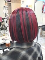 フェイブ(Fave)&nbsp;ハイトーンカラー・赤×黒アンブレラカラー