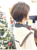ショートカット×ベージュカラー【横須賀中央 Really】