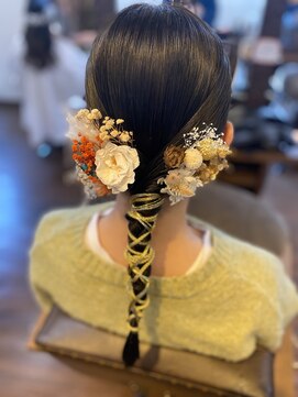 美容室 ルチア ハワイ(Luccica HAWAII) ローポニーアレンジ