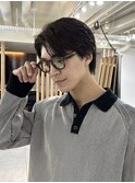 ▲メンズボブウルフ メンズミディアム メンズロングワックスなし