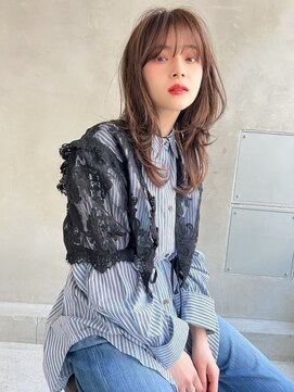 ロジッタ(ROJITHA) 【ROJITHA原宿表参道】顔周りレイヤー×ベージュカラー