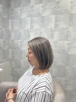 イーズ バイ インス(Yeeee.s by INCE)&nbsp;白髪ぼかし/白髪改善カラー/ショート/透明感カラー/脱白髪染め