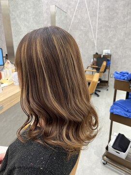 ピーディーヴィセオ 新さっぽろ店(PD VISEO) ゴールドハイライト