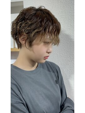 エメヘアデザイン ルイス(Aimer Hair Design Lewis) ショート/カジュアルパーマ/弘前市