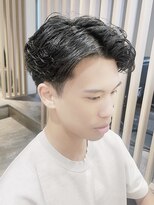 ハレ ヘアサロン(Hale hair salon) Haleビジネスニュアンスパーマセンターパートフェザーパーマ原宿