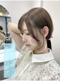 髪質改善/イルミナカラー/前髪カット/おくれ毛/縮毛矯正/韓国風