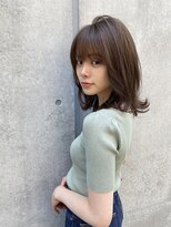 ロンドプランタン 恵比寿(Lond Printemps) 【Lond佐野】ボブルフ 黒髪ネビージュ小顔ワンレンショート