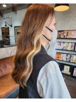 ブルー 青葉台(BLUE)&nbsp;ロングヘアのインナー。