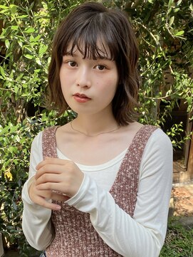 ラミエバイメルト 下北沢(lamie by melt) 花田/ボブ/似合わせカット/ウェーブミディアム/下北沢/髪質改善