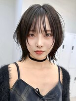 サンド 大阪梅田(sand)&nbsp;レイヤーカット/ウェットヘア/縮毛矯正/ニュアンスパーマ