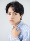 アッシュブラック王道ツーブロック韓国ヘアe上尾
