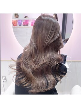 アディション 新宿(ADITION) 【韓国顔周りレイヤーカット】×似合わせカラー髪質改善/新宿