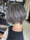 ヘアデザイン ダブル(hair design Double)の写真/『白髪ぼかしハイライト』『白髪活かしカラー』で自然で上品な大人の髪色に！