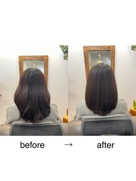 アミエ(ami e) 育毛促進スパ・カラー髪質改善・縮毛矯正・白髪染め・白髪ぼかし