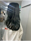 ハイライトカラーミルクティーベージュレイヤーカット
