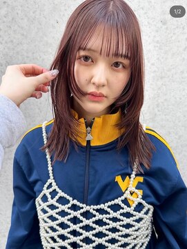 コエ(koe') レイヤー×ピンクブラウン