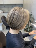大人のブレンドカラー!福岡ハイライト/福岡脱白髪染め