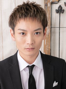 モッズヘア メン 上尾東口店(mod's hair men) 20代30代ハイトーンカラーパンクツーブロックショートS上尾