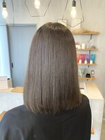 シェル 津山の手店(shel)&nbsp;10代20代30代髪質改善オリーブブラウン秋カラー