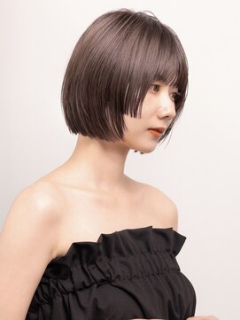 ガーデン 渋谷(GARDEN) 小顔大人ボブ暗めカラーミディアムデザインカラー