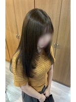 アリカ(arika)&nbsp;オリーブベージュ&レイヤーカット