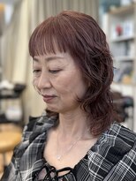 アピッシュ(apish 並木通り) 50/60代向け♪ウルフパーマ♪