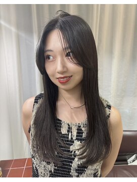 ガリカ 博多駅前(Gallica) こだわりのレイヤーカット x オリーブカラー