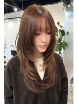 ハイフン 伊勢崎(hyphen)&nbsp;ハッシュカット/レイヤー/顔周りカット/シャギーカット