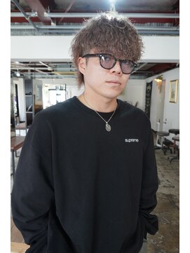 ロム 札幌大通(LOM) メンズブロンドグレージュ【札幌】