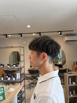 ラ ペ(LAPAIX) 大人の色気を引き出す 無造作ツーブロックマッシュ♪