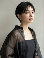 ヘアーメイク ライズ 西田辺店(Hair make rise;)&nbsp;大人可愛い20代30代40代小顔ひし形ハンサムショート丸み前下がり