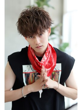 リップス 表参道店(LIPPS) 無造作2ブロックグランジマッシュ【ランダムドライブマッシュ】