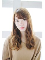 マーブルズ 横浜店(marbles)&nbsp;ロングシースルーバング[横浜美容室30代40代50代]