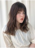 透け感たっぷりのココアブラウン