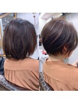 アヴァロン(AVALON)&nbsp;イルミナカラー×ふんわり丸みのあるくびれショート☆