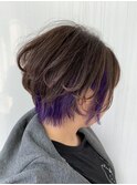 インナーカラー バイオレット