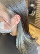 ブレス バイ ファースト 大和吉岡店(Breath by first)&nbsp;【《シルバー系イヤリングカラー》ダークシルバー× シルバー】