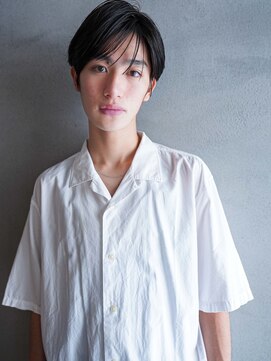 カンナ(Canna) 黒髪/ニュアンスマッシュ/表参道メンズカット/ツーブロック/20代