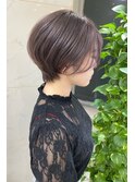 ～ハンサムショートラベンダーアッシュカラー～ 【大阪 梅田】