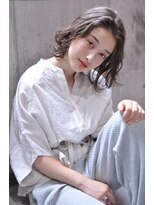 リティアンドビューティースタジオモッズシブヤ(LITTY&beauty studio M.O.D shibuya)&nbsp;#シアーベージュ#スモーキーカラー#透け感#ブルージュ＃外国人風