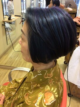 エイチエアー アルファ H'air alfa つつじヶ丘北口店 刈り上げボブ