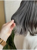 コントラストハイライト×シルバーグレージュ