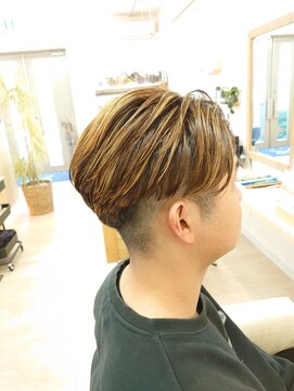 シルビジュー(Cills Bijou) ★大人men'sショートサイドグラ＆プラチナハイライト★