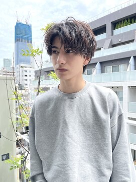 アリエッタ(aRietta) 緩めパーマ×無造作センターパート