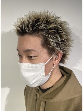 ザ オーダー(THE ORDER) スパイキーショートツイストスパイラルパーマケアブリーチカラー